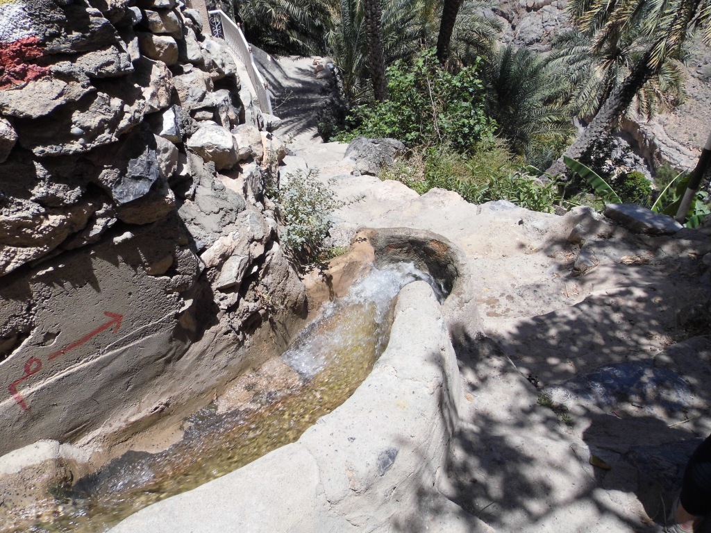 Misfat falaj, an ancient irrigation system still used to this day